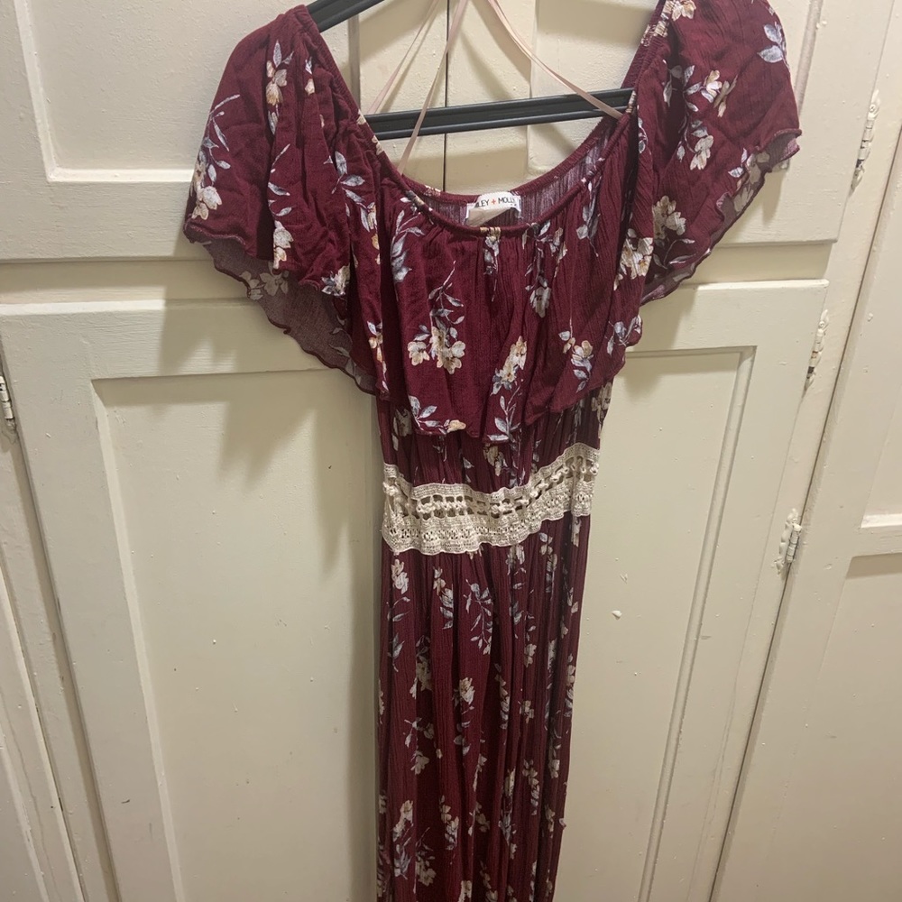 Floral maxi dress
